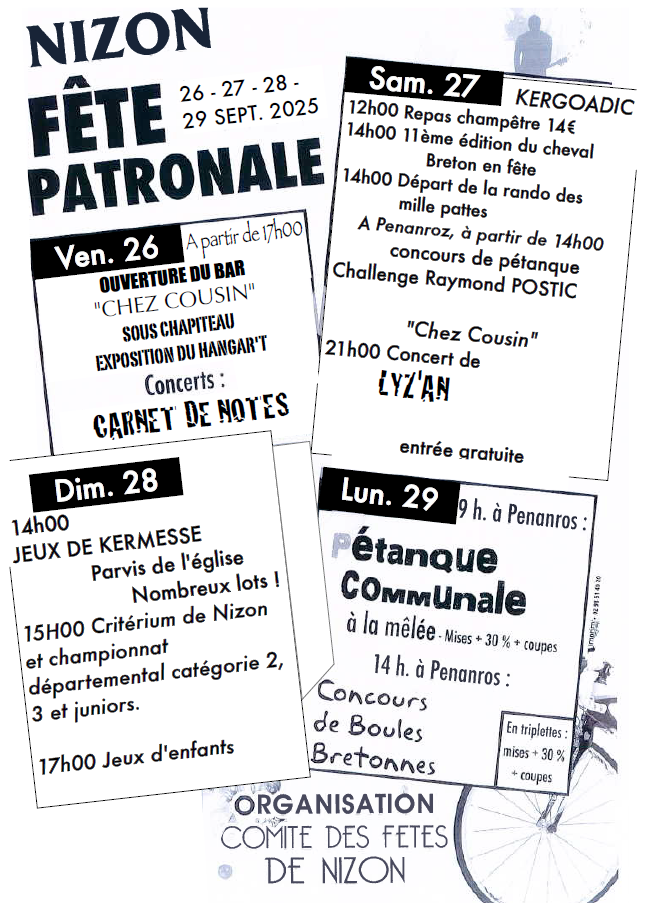 Fête patronale de Nizon