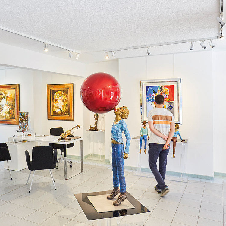 Galeries d’art et ateliers