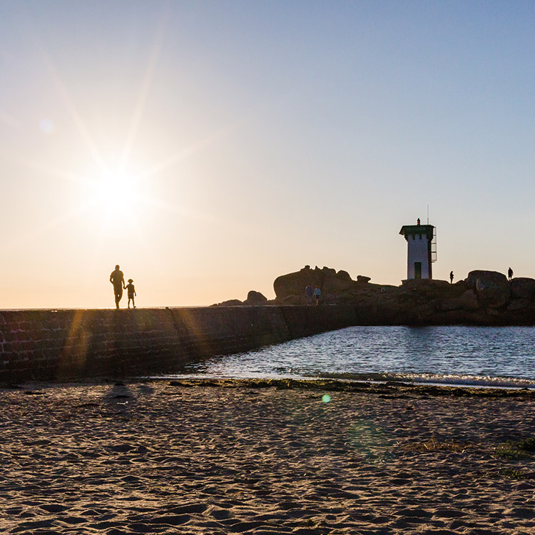 Sunset at Trévignon