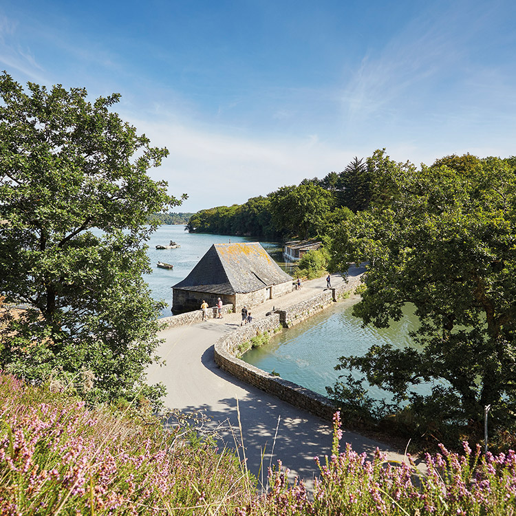 Le site du Hénan et le moulin à marée