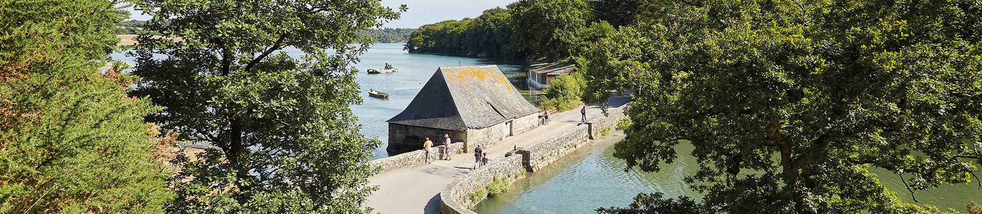 Le site du Hénan et le moulin à marée