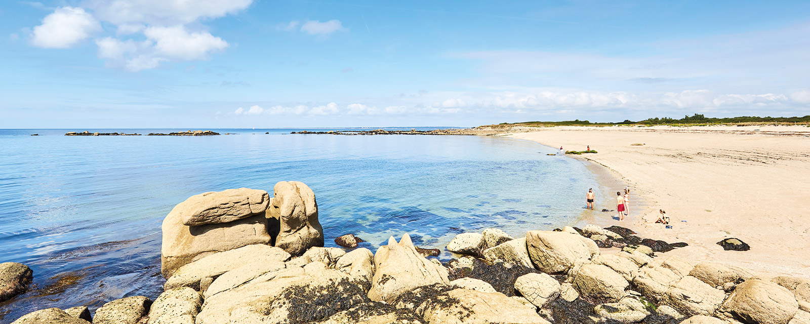 Kerdalé, ein friedlicher Strand