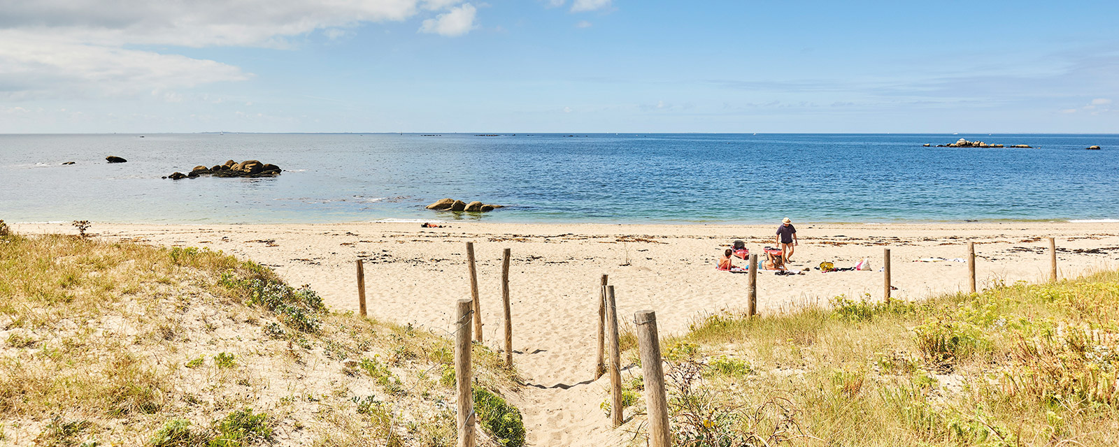 Kerouini, ein natürlicher Strand