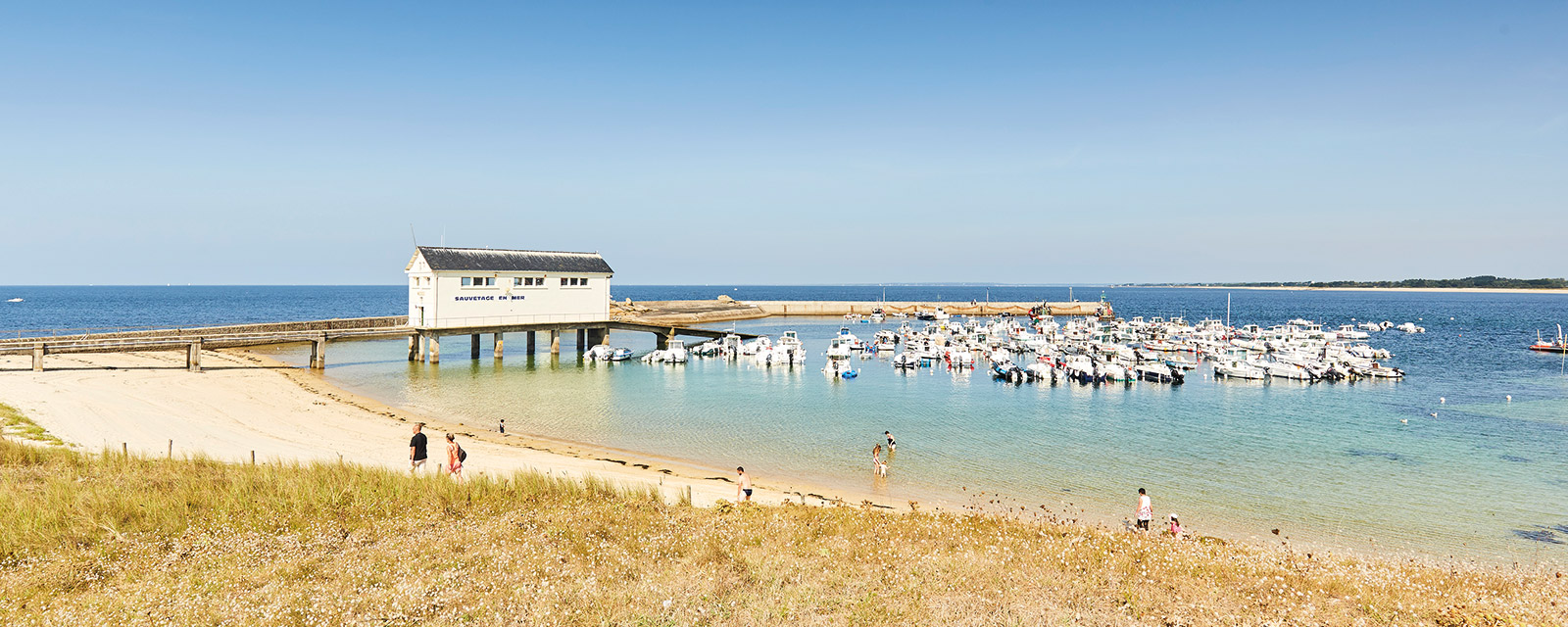 Trévignon, Strand beim Hafen