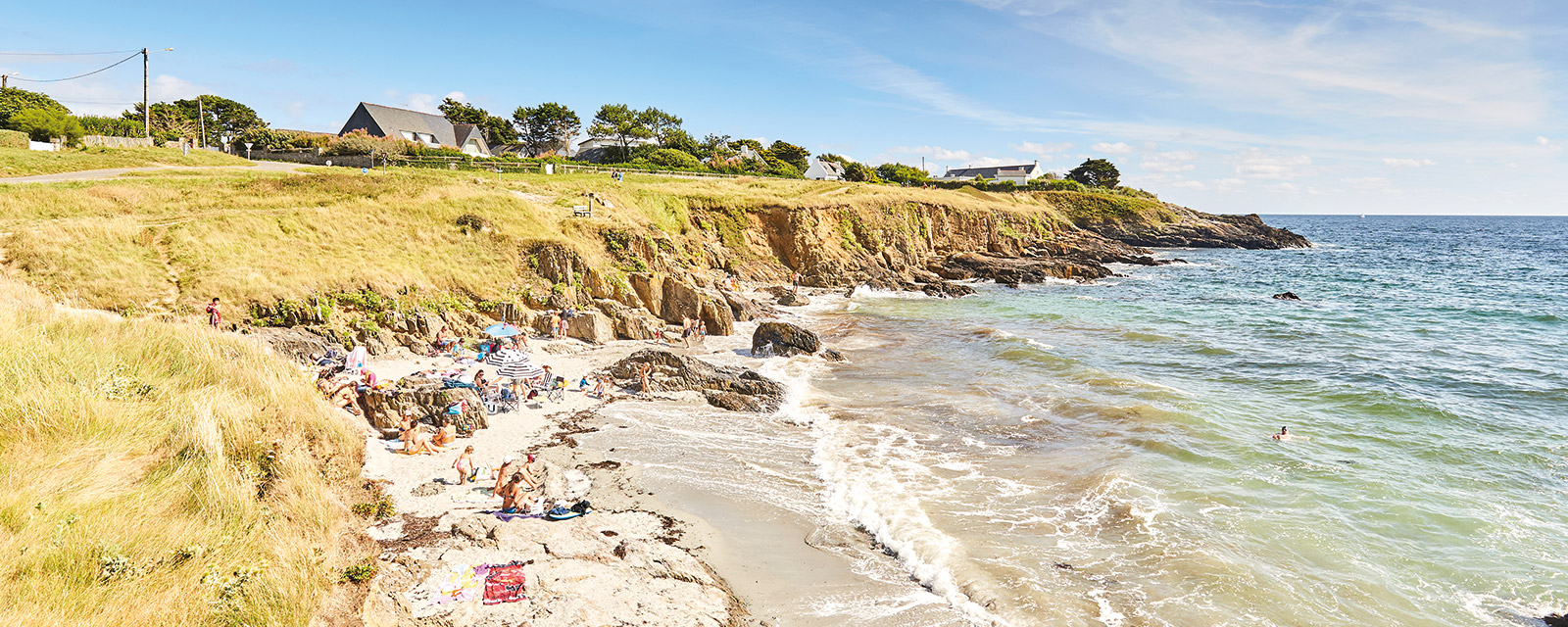 Plage de Porz Kercanic - Plages de Névez dans le Finistère Sud, Bretagne - Office de Tourisme de Concarneau à Pont-Aven