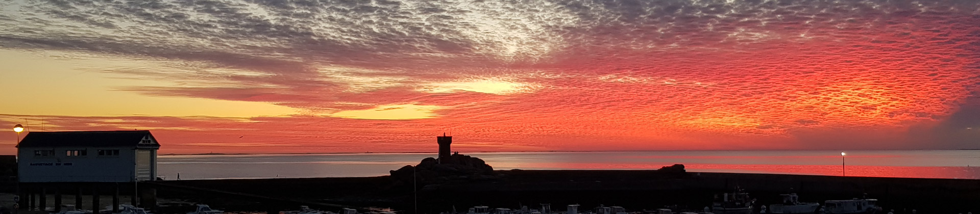 Sunset at Trévignon