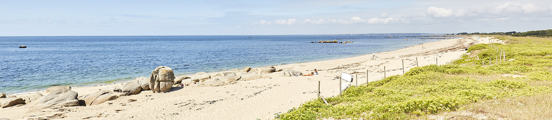 La plage naturiste de Kerannouat à Trégunc