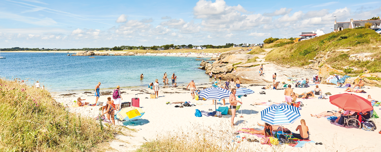 Plage de Feunteun Aodou - Plages de Trégunc dans le Finistère Sud, Bretagne - Office de Tourisme de Concarneau à Pont-Aven