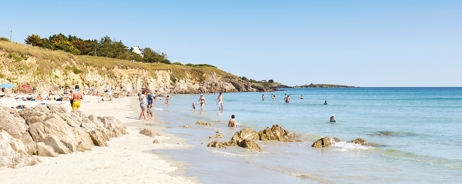Plage de Kersidan - Plages de Trégunc dans le Finistère Sud, Bretagne - Office de Tourisme de Concarneau à Pont-Aven