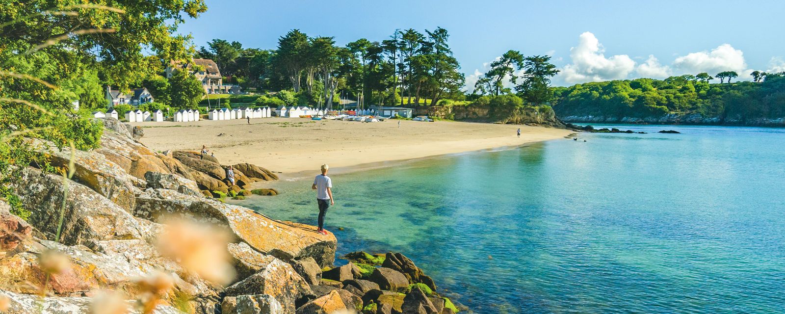 Plage de Saint-Nicolas à Port-Manec'h - Plages de Névez dans le Finistère Sud, Bretagne - Office de Tourisme de Concarneau à Pont-Aven