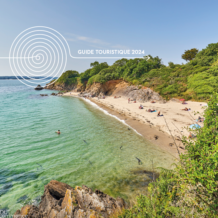 carte et guide touristique de Concarneau à Pont-Aven - carte touristique finistère, Bretagne - Office de tourisme