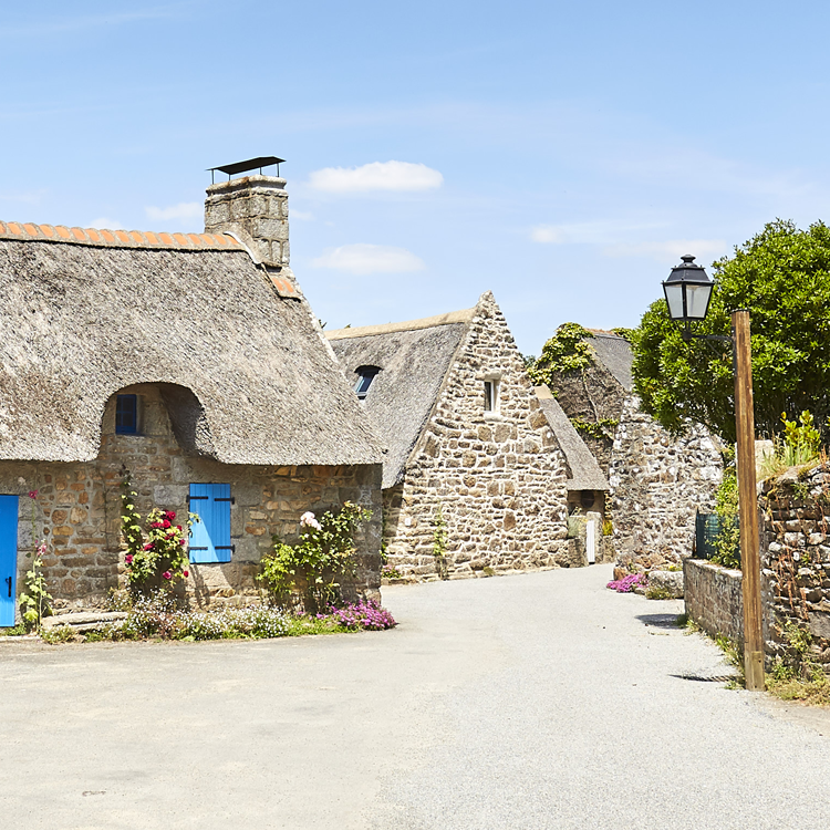 Village de chaumières