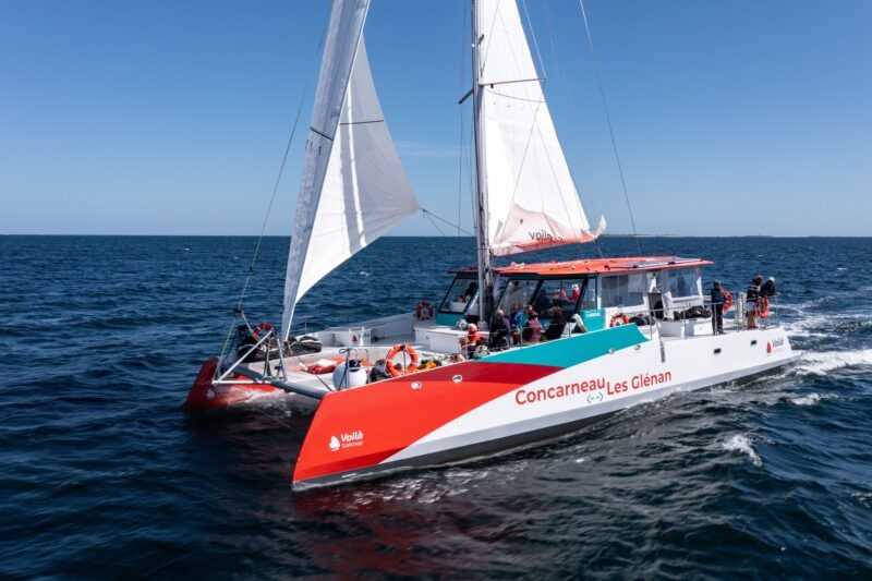 Croisière en voilier vers les îles Glénan depuis Concarneau
