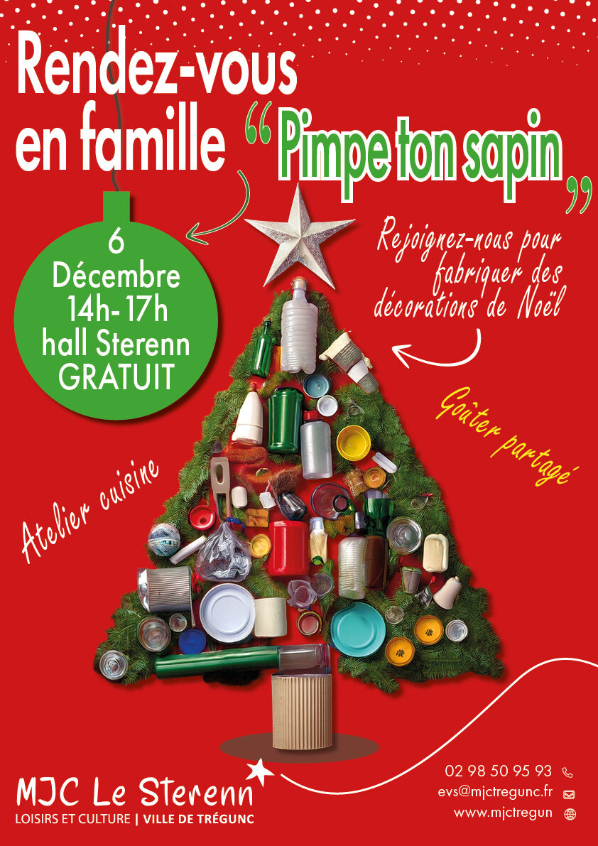 « Pimpe ton sapin » Rendez-vous en famille 🎅
