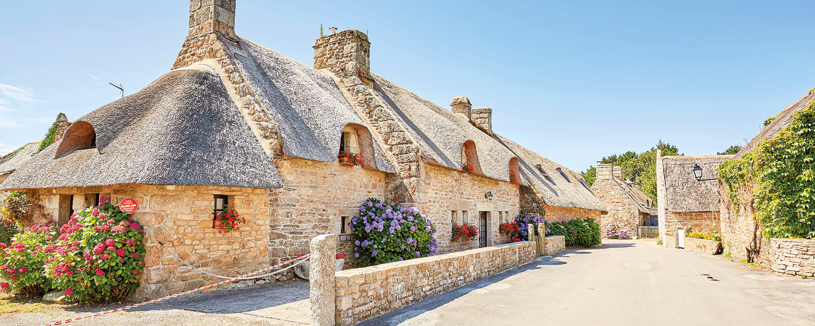 Le village de chaumières de Kerascoët