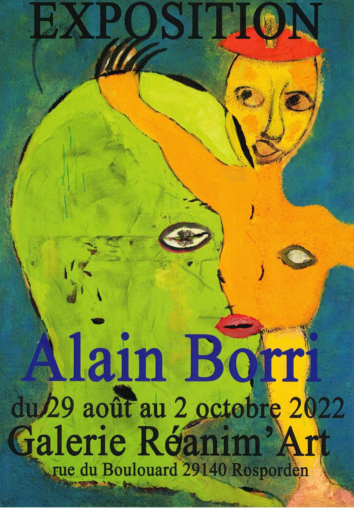 Exposition d’Alain Borri