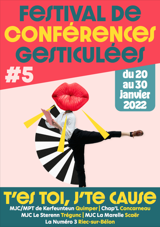 Festival de conférences gesticulées #5 : Conférence Philippe Merlant et Emmanuelle Cournarie