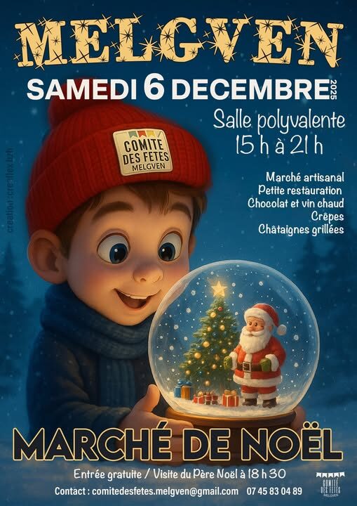 Marché de Noël à Melgven🎅