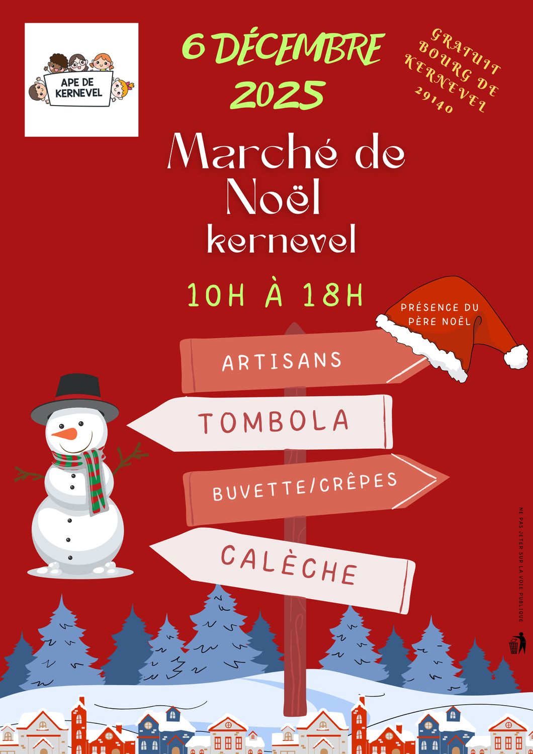 Marché de  Noël à Kernével- Rosporden🎅