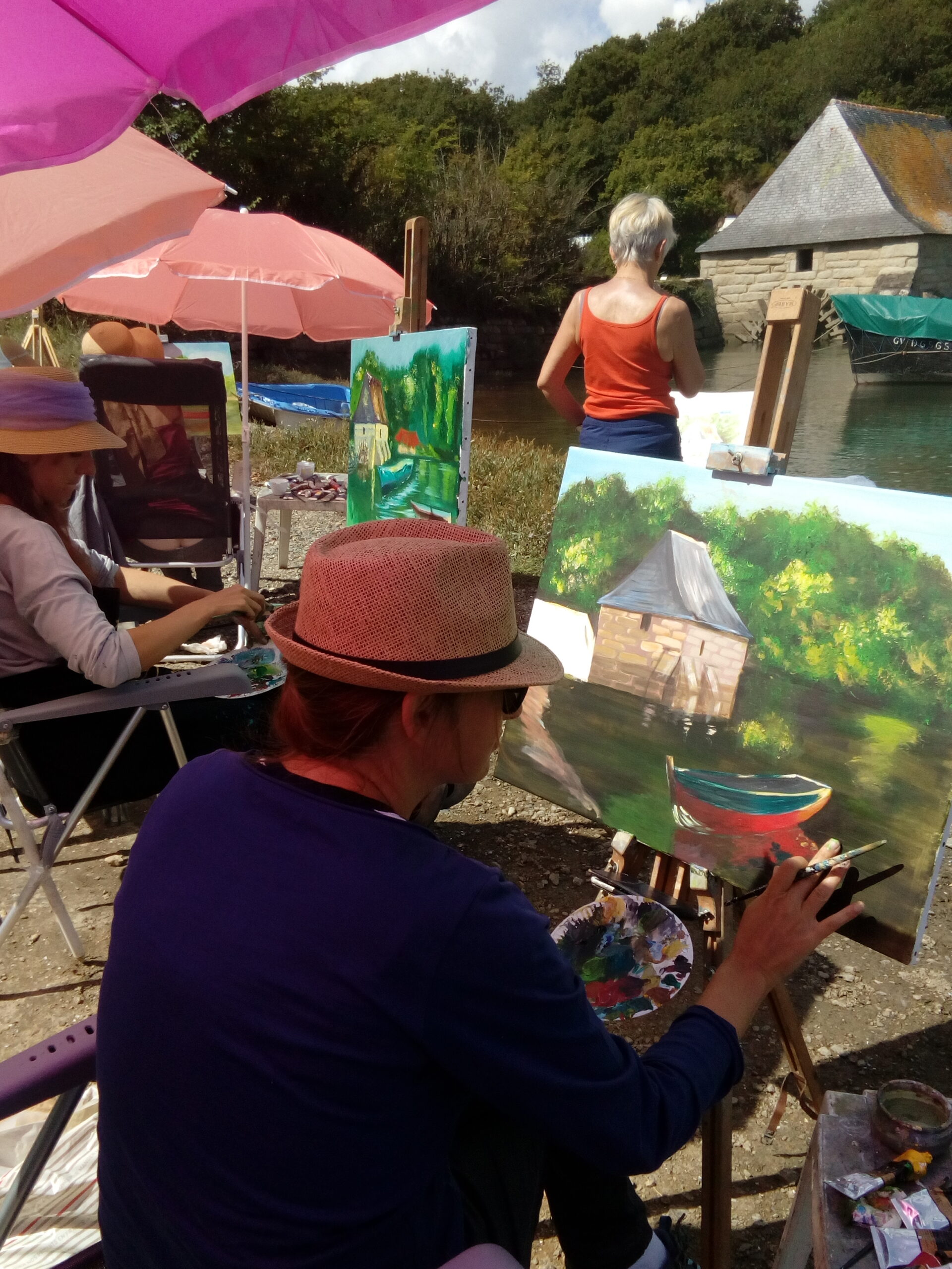 Ann-Sylvie Pécot – Stages et ateliers de peinture